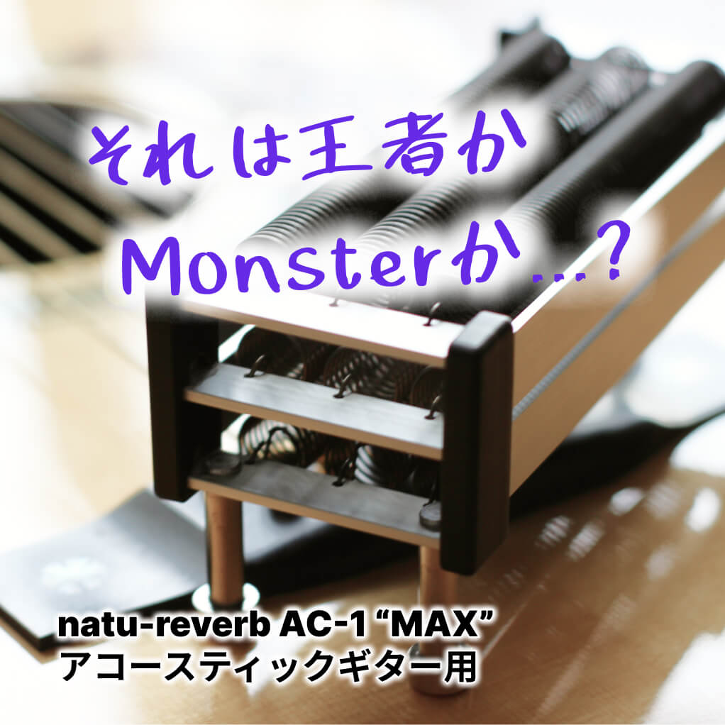 アコースティックギター用 natu-reverb AC-1 MAX