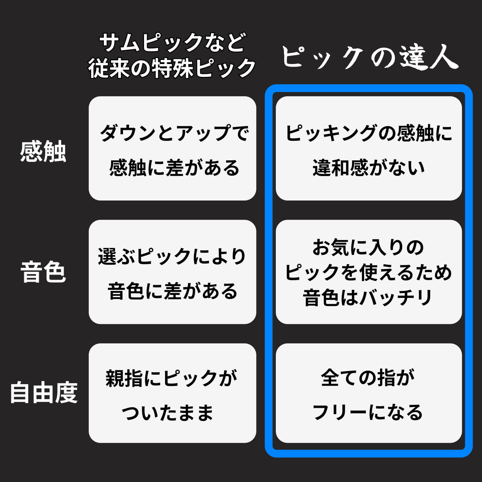 ピックの達人 The Pick Master