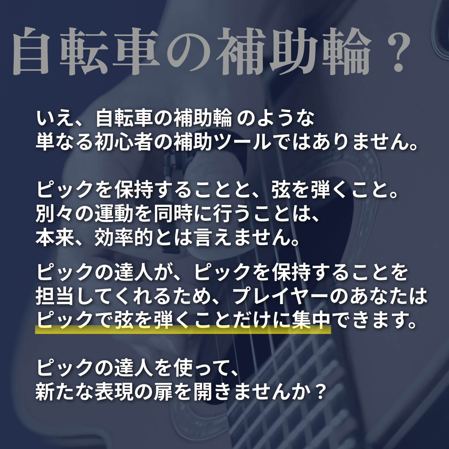 ピックの達人 The Pick Master