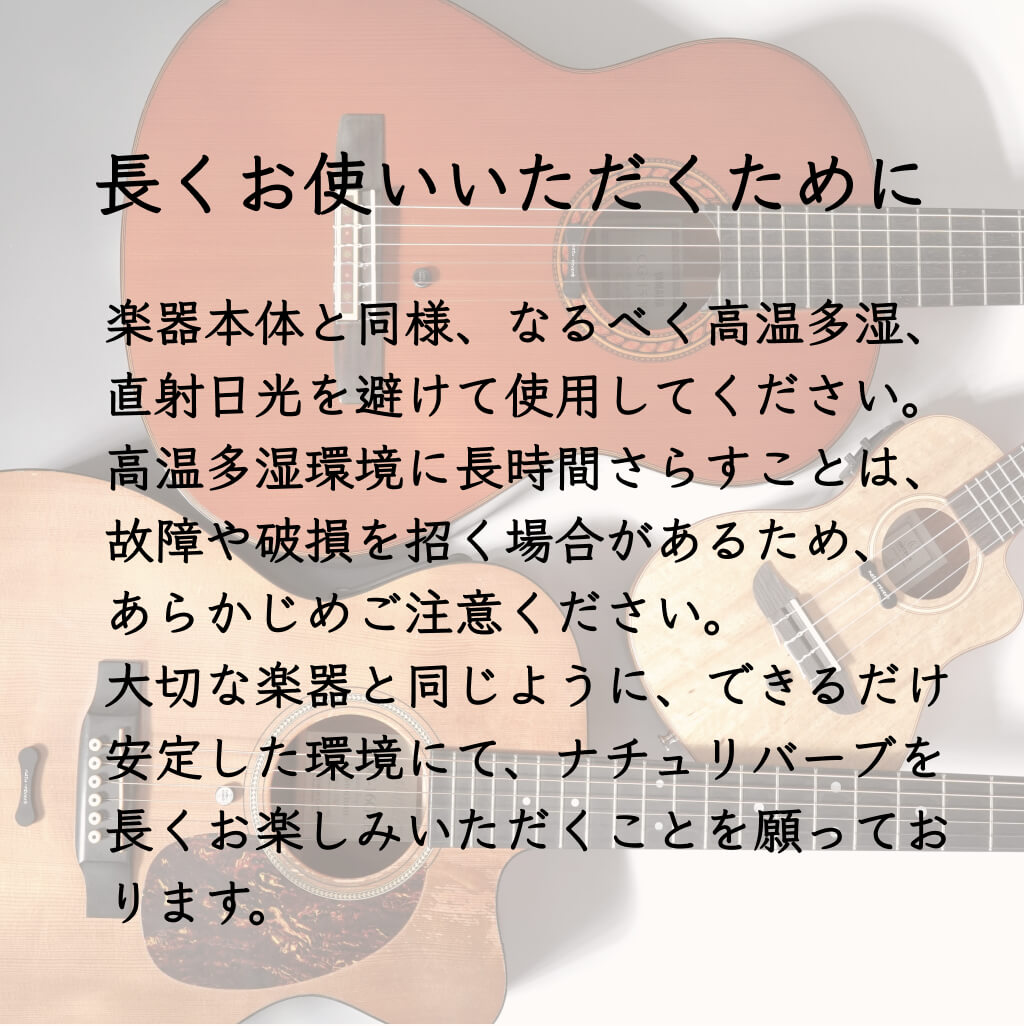 アコースティックギター用 natu-reverb  AC-1 MAX